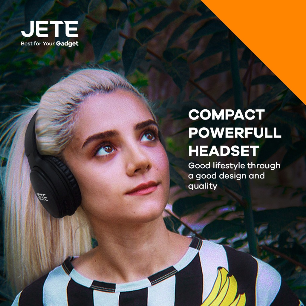 Headset Bluetooth Headphone Bluetooth JETE 11 - Garansi 2 Tahun