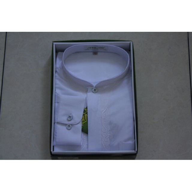 Baju Koko Atlas Bamus Universal Warna Putih