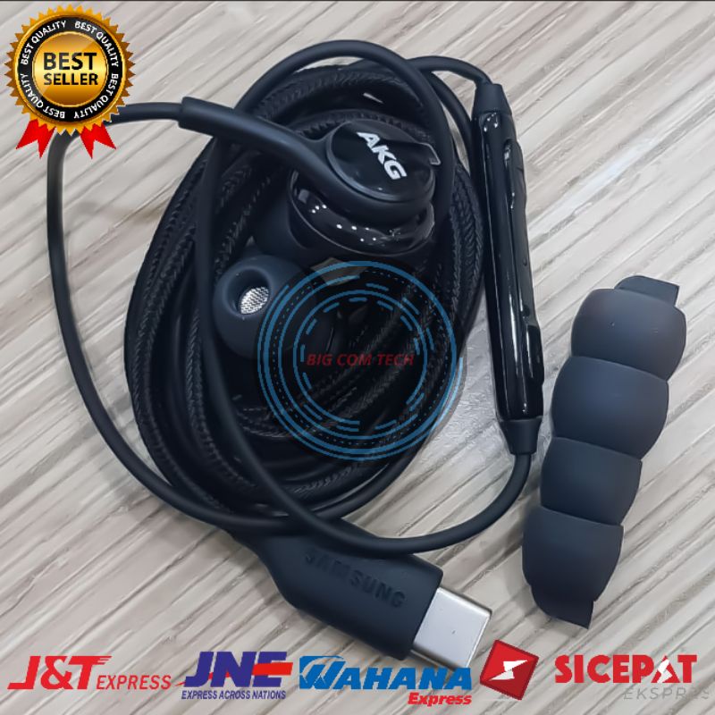 Earphone Headset Handsfree Samsung AKG S21 / S21 FE / S21+ / S21 Ultra / S20 / S20 FE / S20+ / S20 U