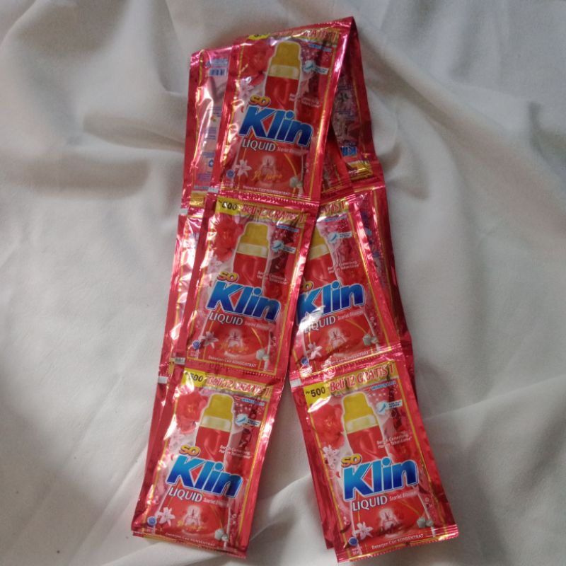 [Renceng] So Klin Liquid 1 Renceng isi 12 sachet