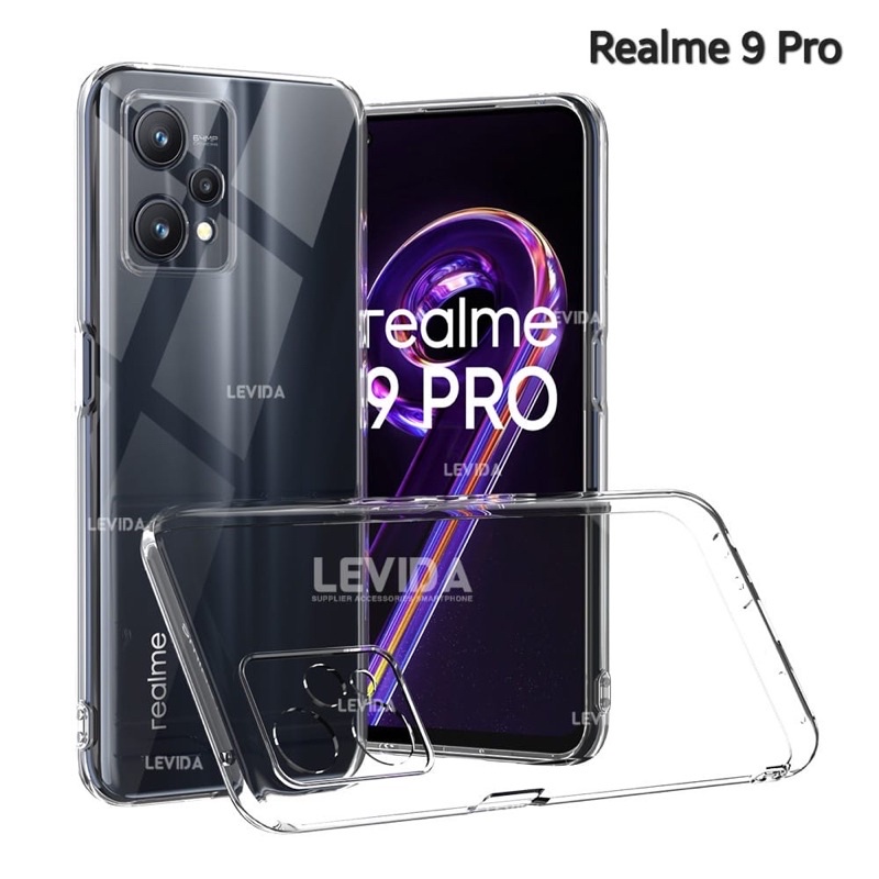 REALME 10 4G 6 8 8i 8 PRO 9i 9 PRO + PLUS XT C11 C20 C21 C21Y C25 C25S C25Y C31 C33 C35 SoftCase Jelly Bening Clear case Transparan