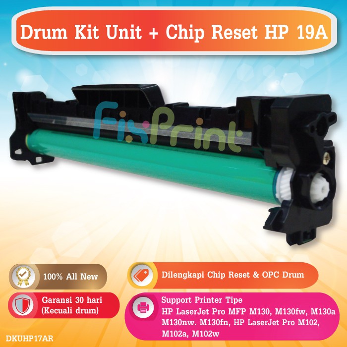 Drum Kit Unit Compatible HP 19A CF219A 17a CF271A Laserjet M102 M102a M102w M130a M130nw M130fn