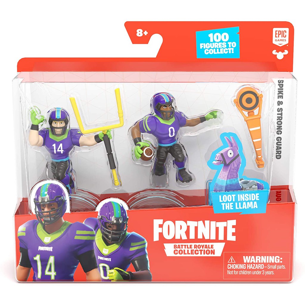 Fortnite Battle Royale Collection Duo Pack Spike And Strong Guard Guard Mainan Anak Figure Original Shopee Indonesia