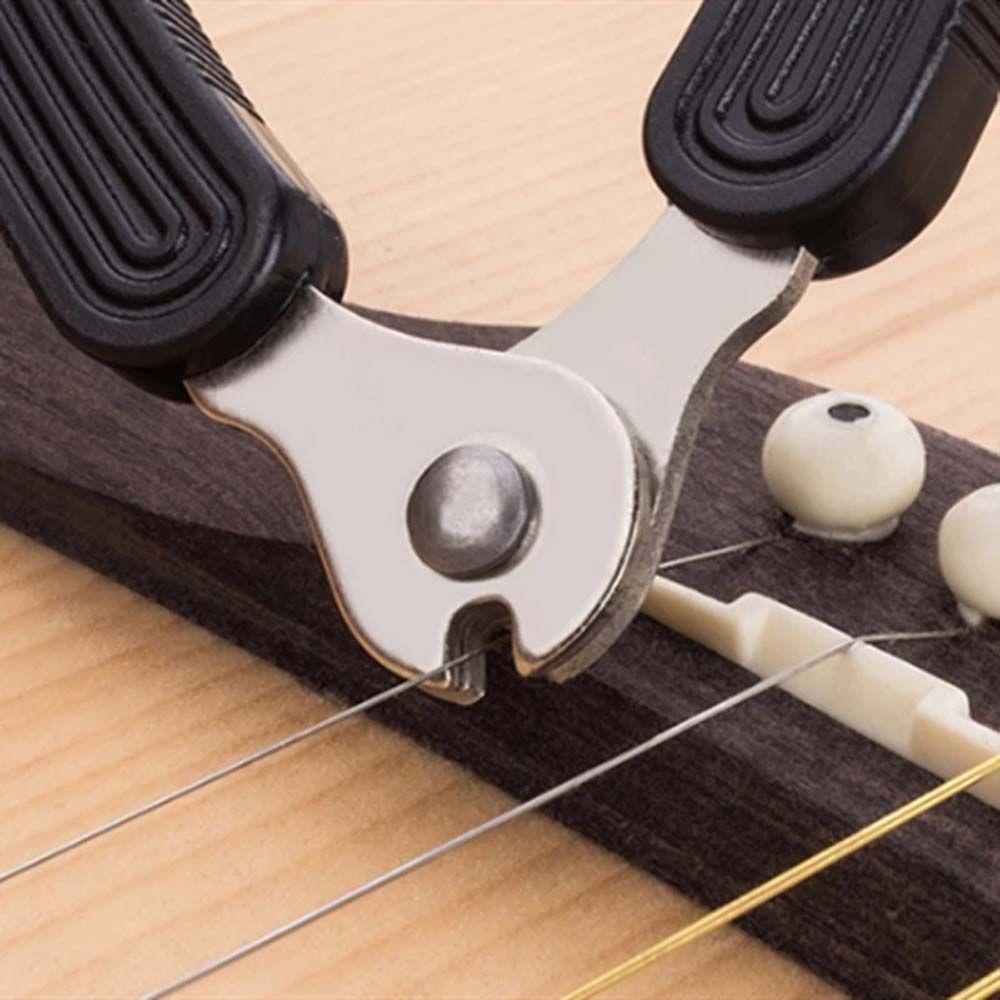 Lanfy 3in1 Alat Tuning Gitar Aksesoris Alat Changer Praktis String Remover Penjepit Pemotong Senar