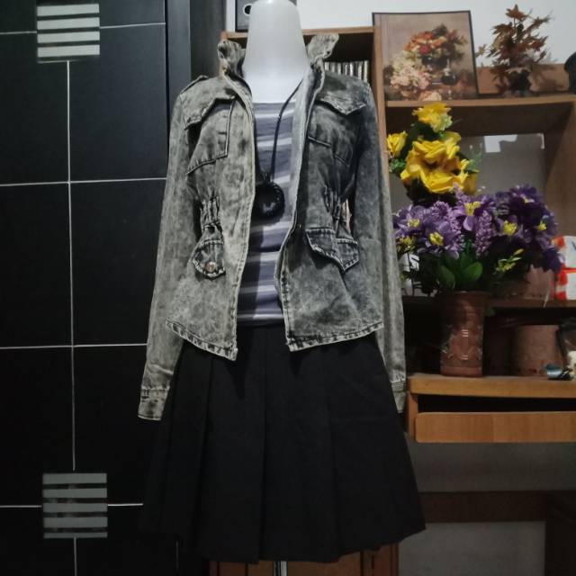Preloved jaket denim