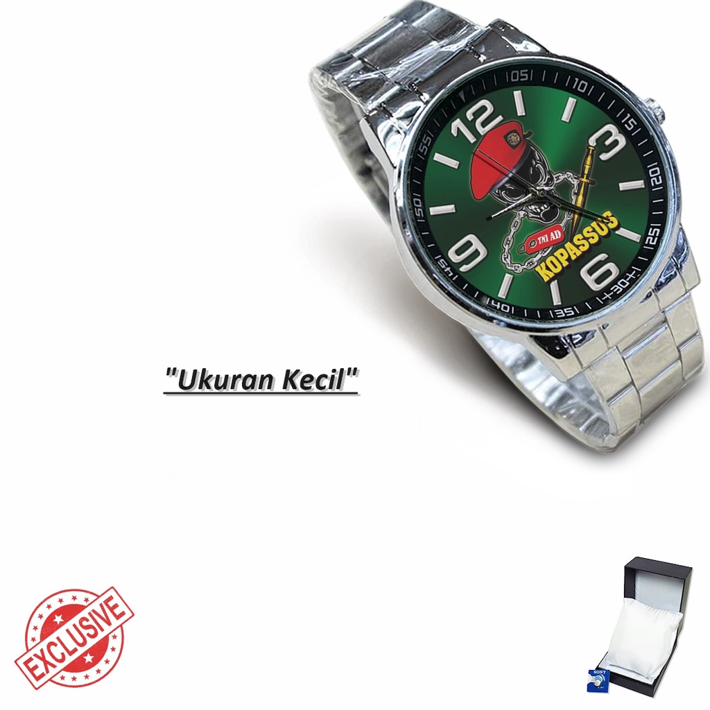 Jam Tangan Rantai Couple KOPASSUS 03 (Keren)