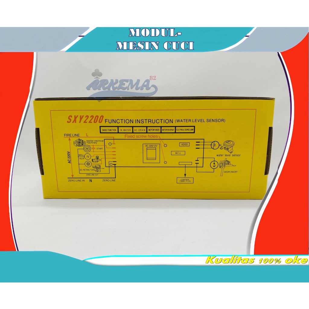 PCB UNIVERSAL SXY2200 | MODUL MULTI MESIN CUCI SXY2200 | PCB MESIN CUCI MULTI SXY2200