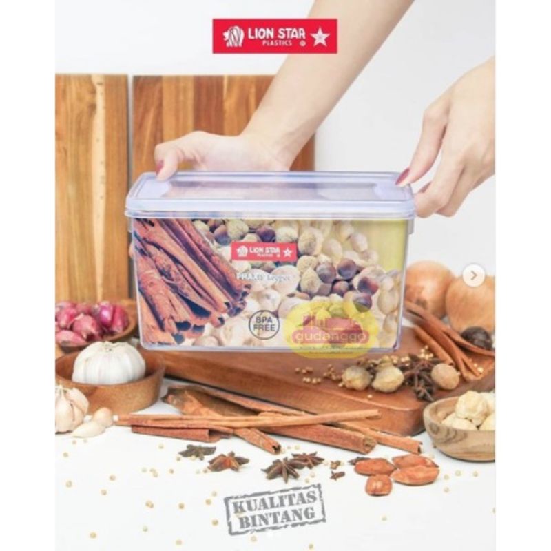 Sealware Praxis Keeper 102 (1900 ml)  / Kotak tempat wadah makan lauk bekal roti sekolah kantor KP8 Lion Star microwave tutup