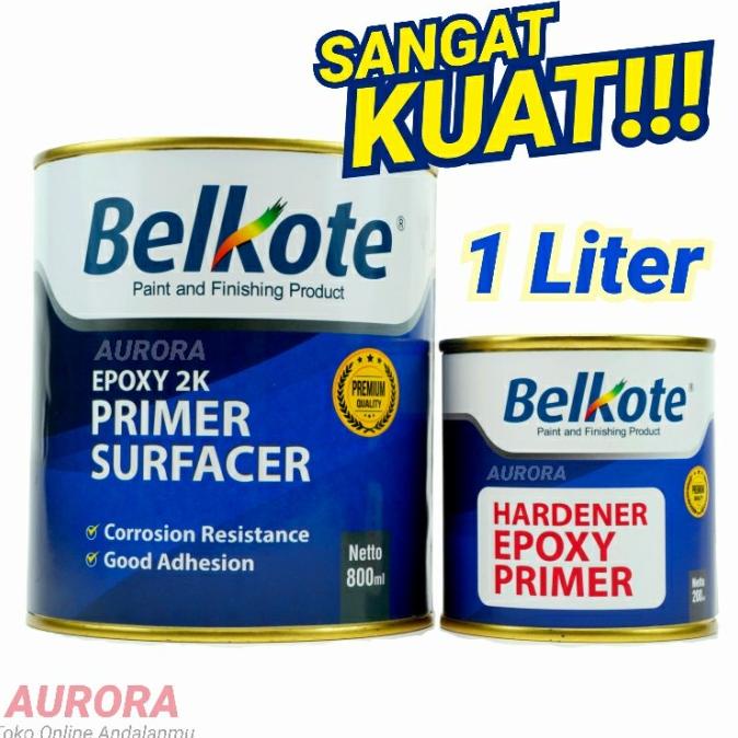 Epoxy 2K Primer Surfacer Belkote 1 Liter 1 Kilo