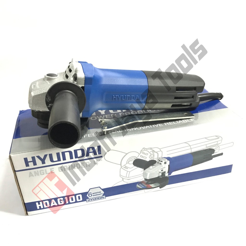 HYUNDAI HDAG100 Mesin Gerinda Tangan 4 Inch - Potong Slep Besi