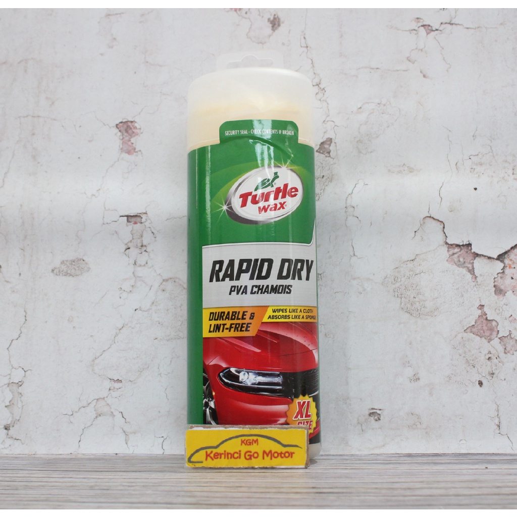 TURTLE WAX RAPID DRY CHAMOIS - TURTLE WAX CHAMOIS - KANEBO TURTLE WAX