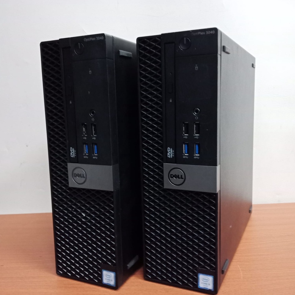 pc cpu mini komputer dell  build up optiplex  3040 Sff-core i5 gen 6 ram 8gb ssd 128gb/4gb ssd 256gb/8gb ssd 256gb wins 10 siap pakei