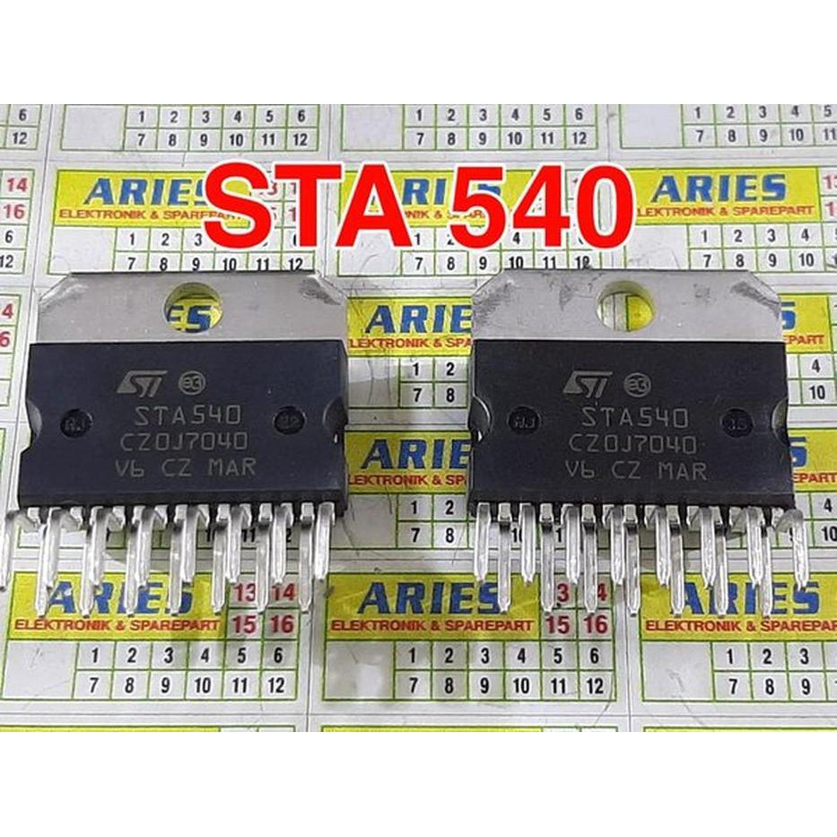 Promo IC STA 540 ORIGINAL STA540 IC AUDIO TV POLYTRON suku cadang Diskon