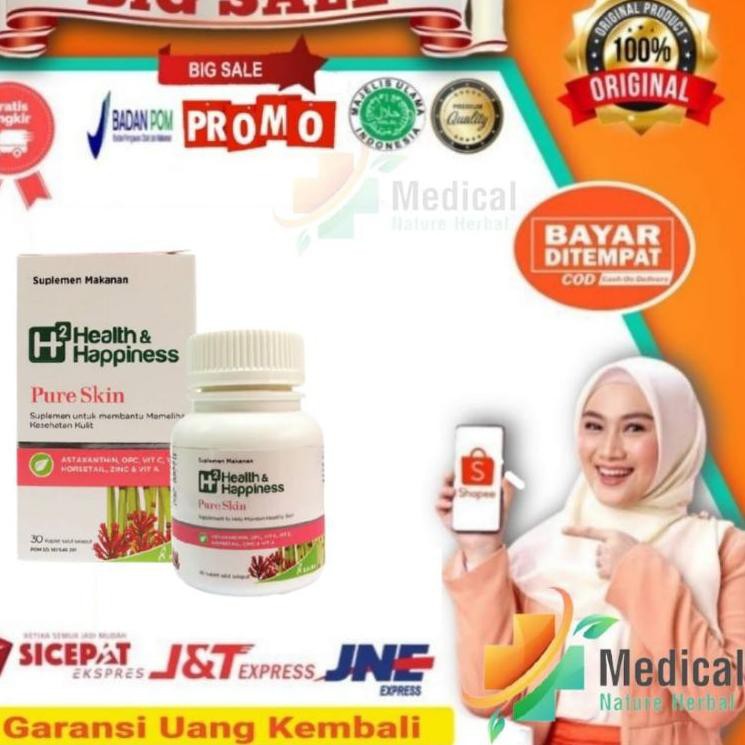 ◄ H2 Pure Skin Original Health Happiness Solusi Kulit ♪