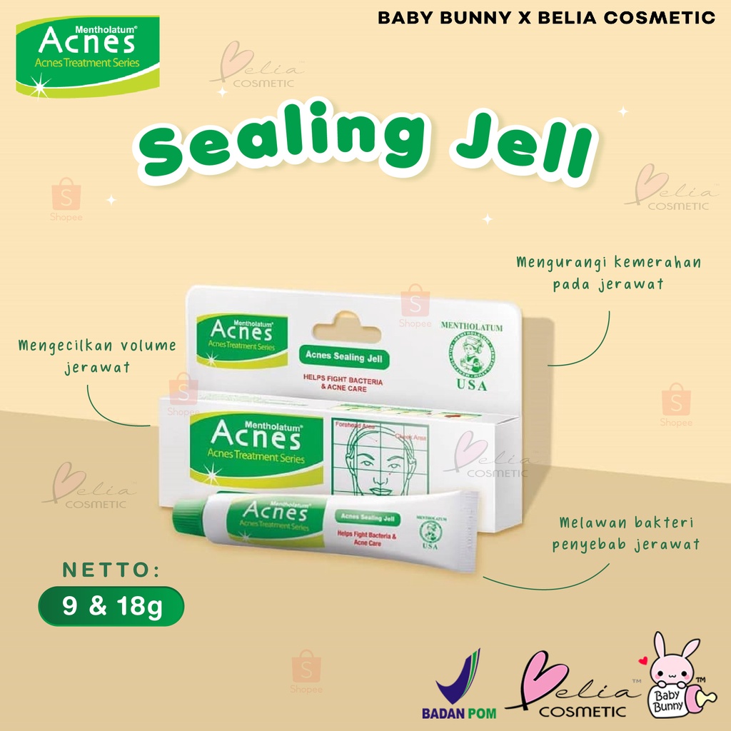 ❤ BELIA ❤ Acnes Sealing Jell | Gel Gell (Penghilang Jerawat) 9g &amp; 18g