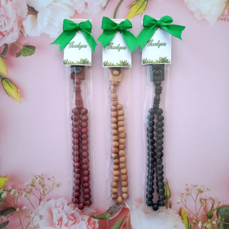 Souvenir Cantik,Praktis,Murah Tasbih 33 Butir, Souvenir Wedding, Hajatan, Dll