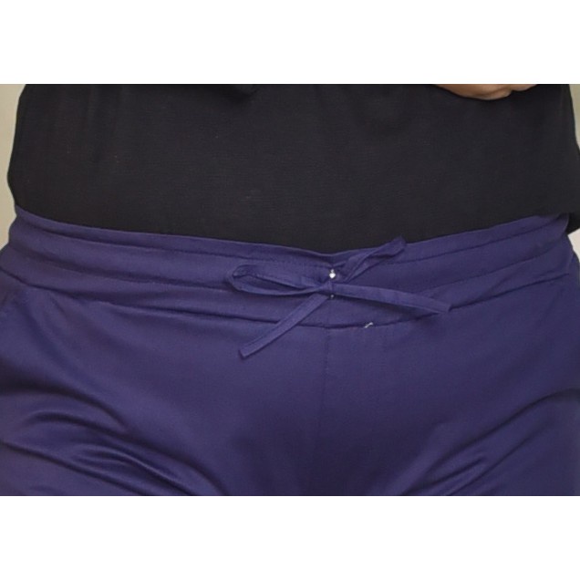 TOKODENAY - CELANA PANJANG WANITA MODE BAGGY PANTS SUPER JUMBO FULL KARET - MATT POPLIN STREET