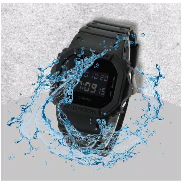 Jam Tangan Pria Sporty Casio Gshock DW-5600 Black / FREE BOX