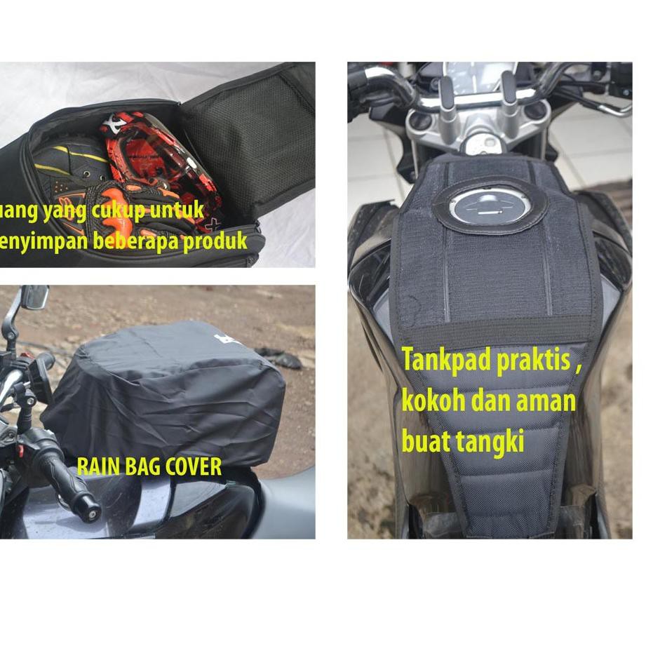 _ K7 Tas Tangki Motor Tankbag Honda Cbr Megapro Verza Cb150R Tiger Yamaha Vixion Byson Mt25 R15 Scor