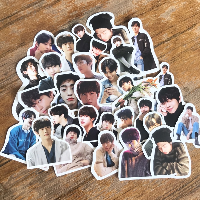 

30 PCS STICKER AESTHETIC / TUMBLR AHN HYO SEOP DR ROMANTIC 2 / ABYSS / LOVERS IN THE RED SKY / A BUSINESS PROPOSAL FANKIT