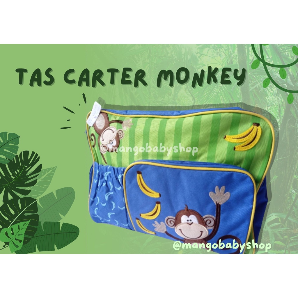 TAS BAYI BABY CARTER MONKEY JUNGLE