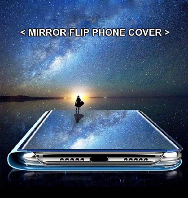 STANDING COVER CLEAR VIEW OPPO A5S A7 F9 F11 PRO VIVO Y91 Y93 Y95