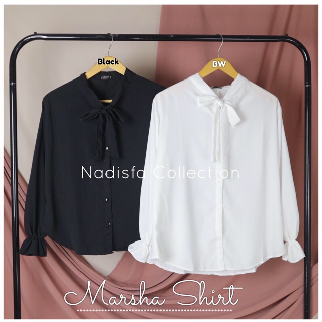 MARSHA SHIRT KEMEJA POLOS