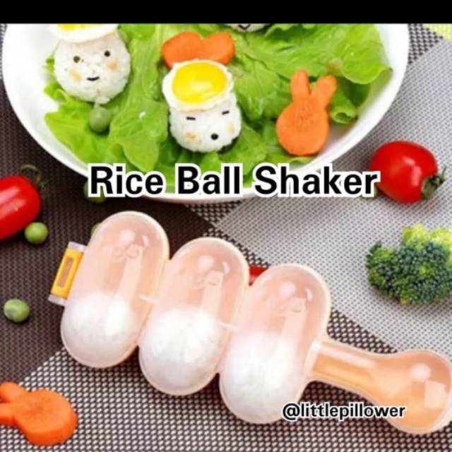 RICE BALL SHAKER / Bento Tools / Cetakan Nasi
