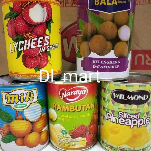 

MEN SALE Longan Kaleng / Leci kaleng / lychee Kaleng / Rambutan Kaleng / Nanas Kaleng
