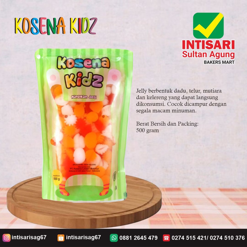 

JELY KIDZ MIE WARNA-WARNI 500 GR