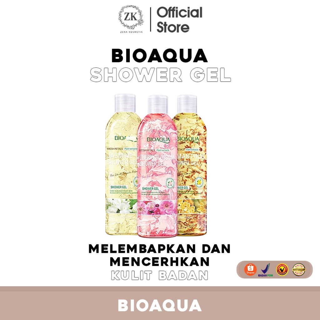 Bioaqua Abstract Fresh Petals Shower Gel