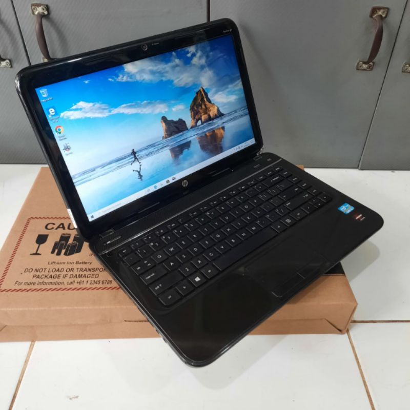 Laptop HP Pavilion G4 intel Cor i5 Ram 4GB SSD 128GB Vga Amd Radeon HD 7600M Windows 10 Gaming, editing desain