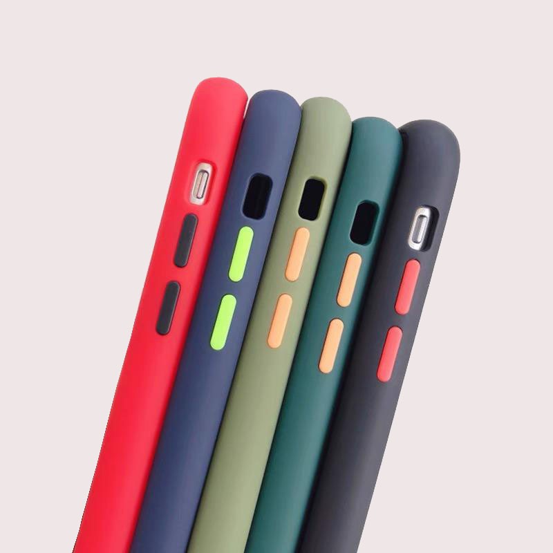 PREMIUM ANTI DROP BUMPER Matte Doff Case For IPHONE  6 7 8 6P 7P 8P X XS XR XS MAX 11 11PRO MAX