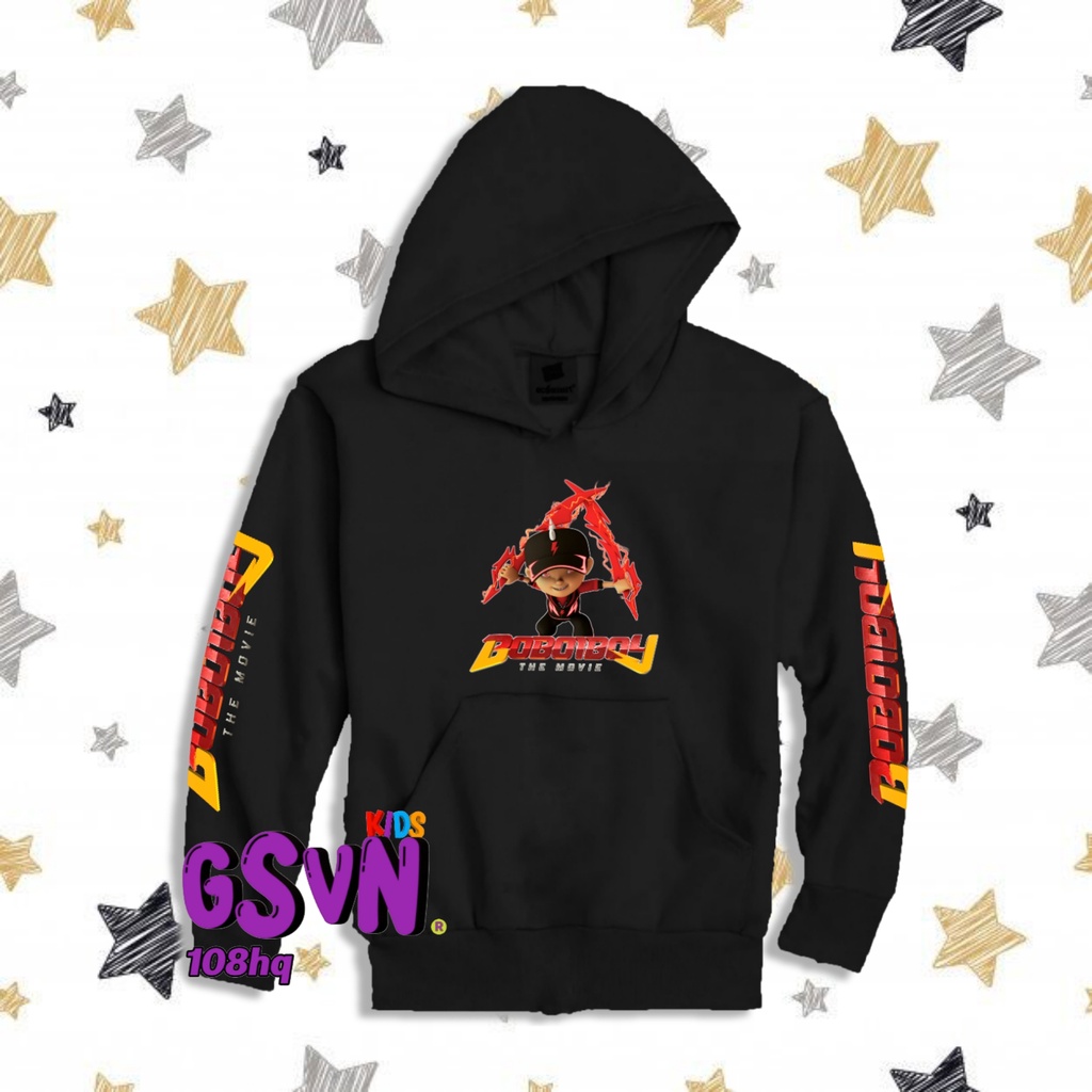 Jaket Anak - Hoodie Sweater Boboiboy Galaxy the Movie Kartun Anak Anak Terbaru Boboboy Boiboiboy Gal