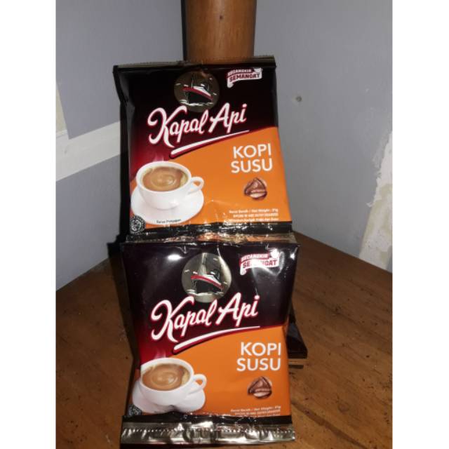 

Kapal api kopi susu isi 10 pcs