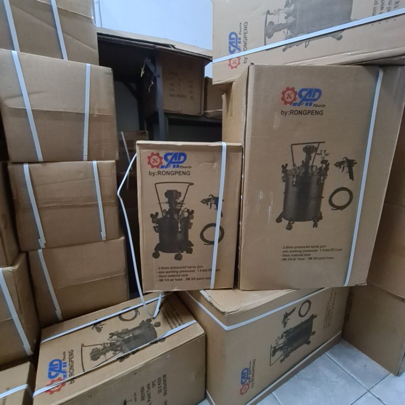 paint tank 40L pengaduk cat pressure pot paint tank 40 litter