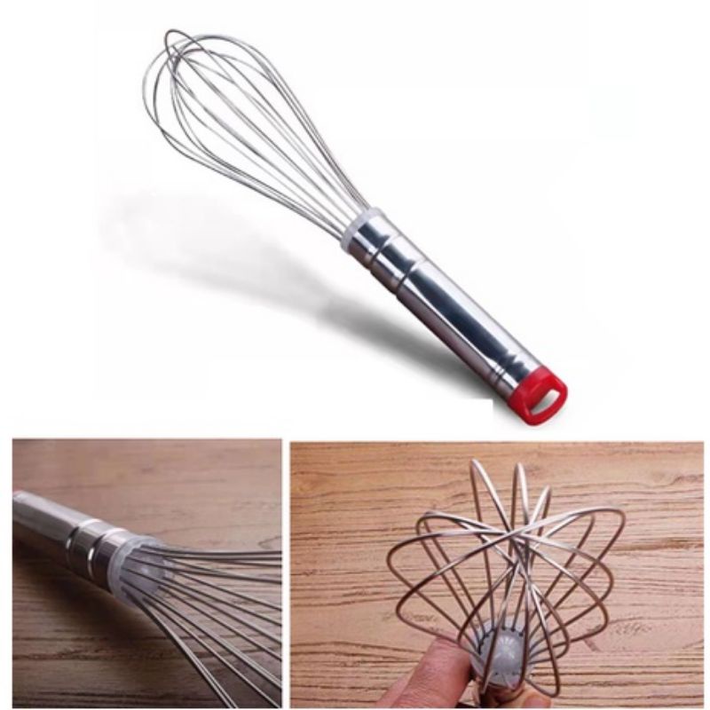 Whisk Stainless / Pengocok Telur / Balon Whisk Stainless / Whisker