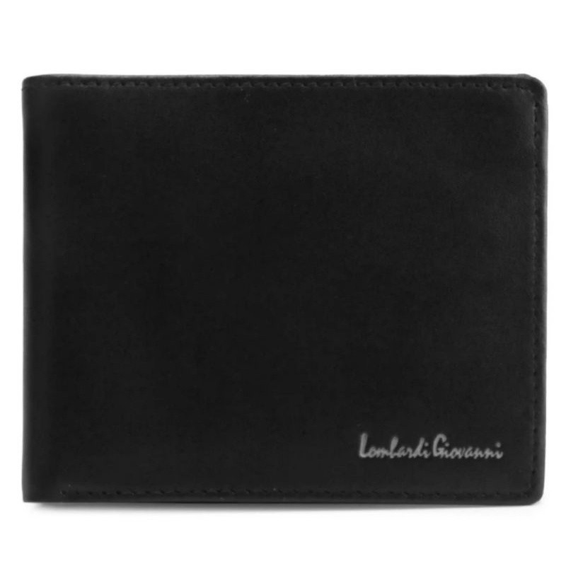 Dompet original kulit asli pria Lombardi Giovanni bahan halus kuat