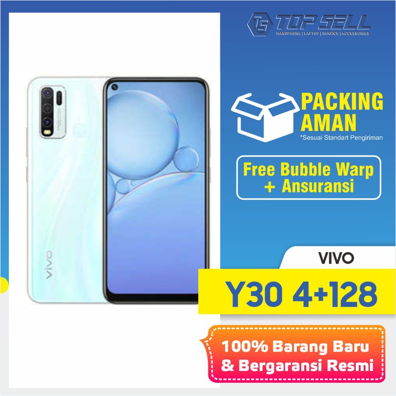 HP VIVO Y30 4+128 GB GARANSI RESMI | Shopee Indonesia