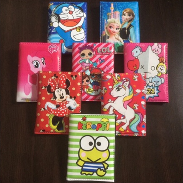 GROSR TEREDIA Dompet lipat buku anak perempuan motif karakter lucu yang disukai anak anak #dompet #dompetcewek