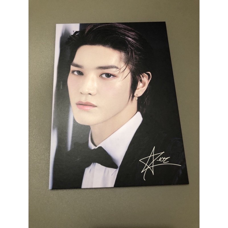 NCT 127 - Nature Republic - Taeyong Postcard / NCT 2018 Taeyong Empathy