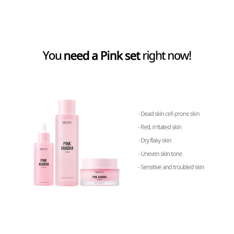 NACIFIC PINK AHA BHA KIT (PINK)