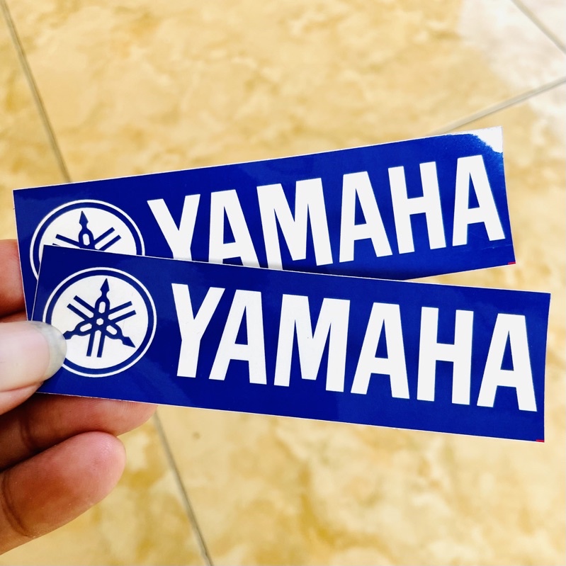 Stiker Yamaha Racing Motor Vynil Anti Air - Sound Balap Blitar