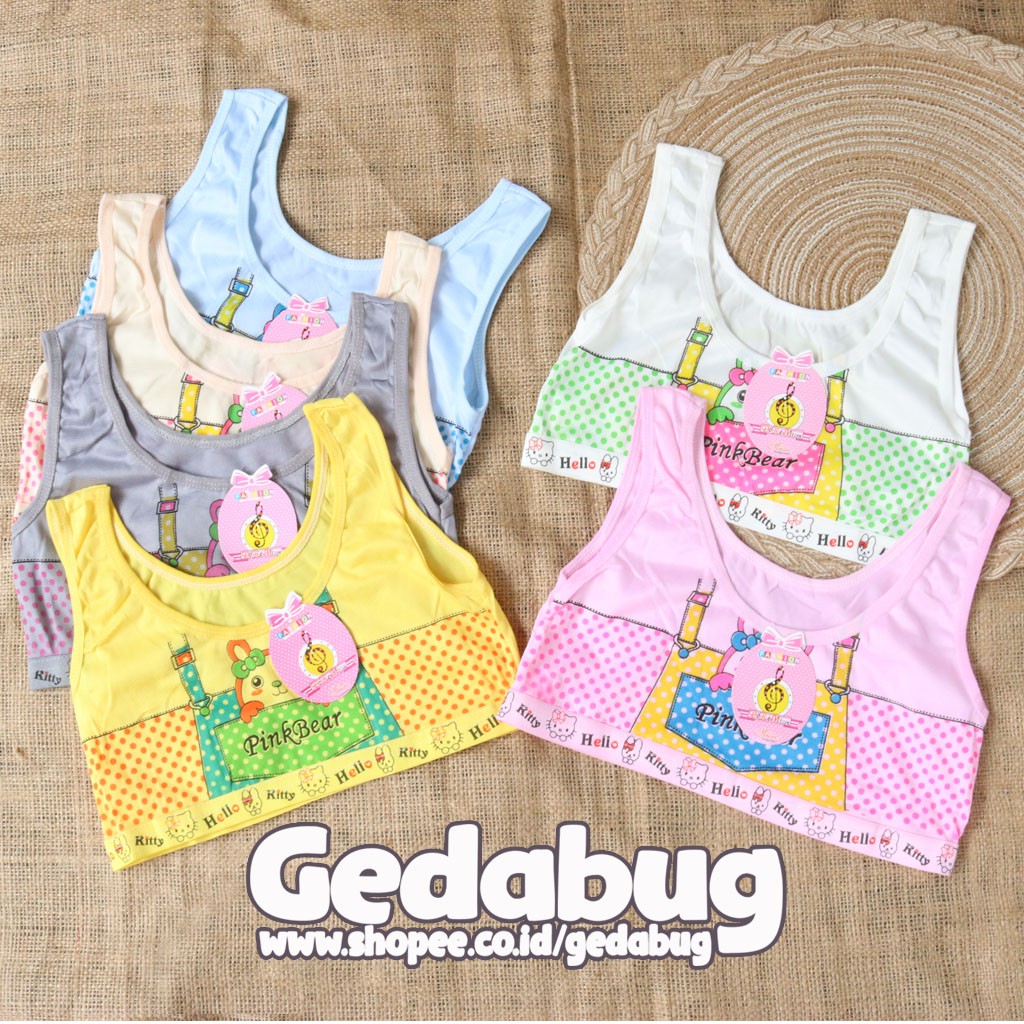 MINISET DOREMI | Miniset remaja kaos dalam anak remaja pakaian dalam | Gedabug