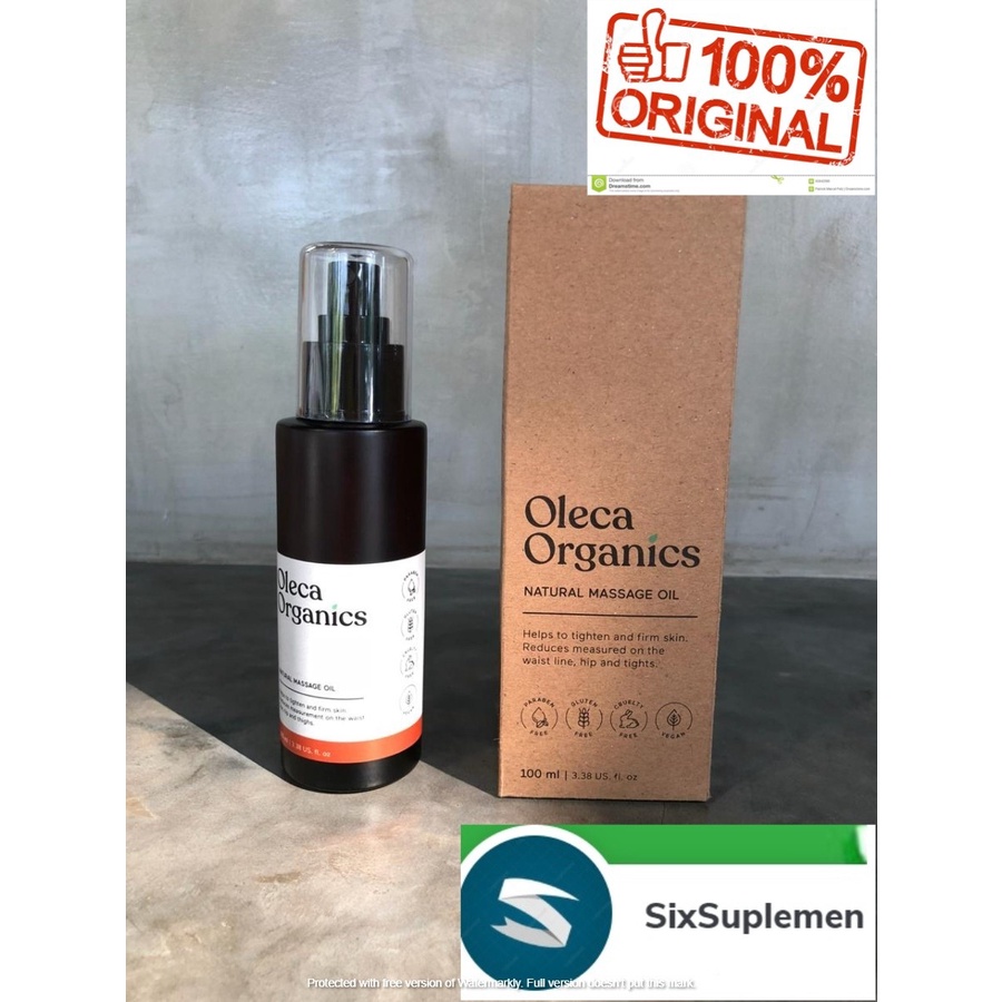 Oleca organics slimming oil 100ml minyak pelangsing (BESAR)