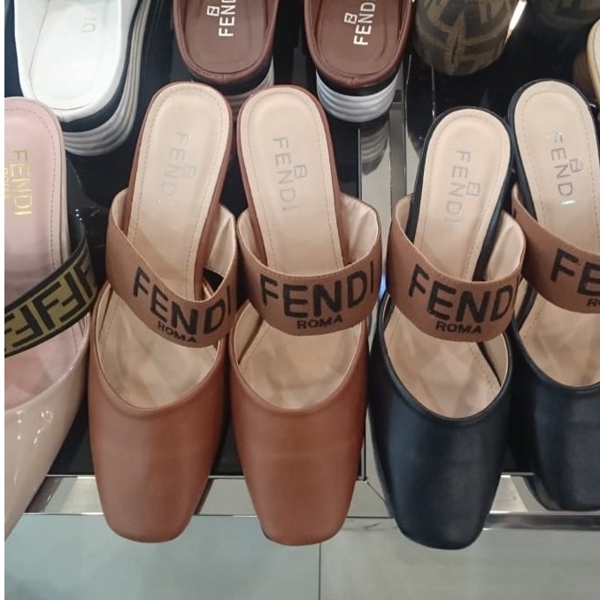 FENDI Hight Heel Crystal  F-12022 VAL HEELS WANITA HEELS IMPORT BATAM
