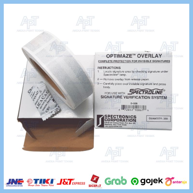 

Overlay Roll Spectroline
