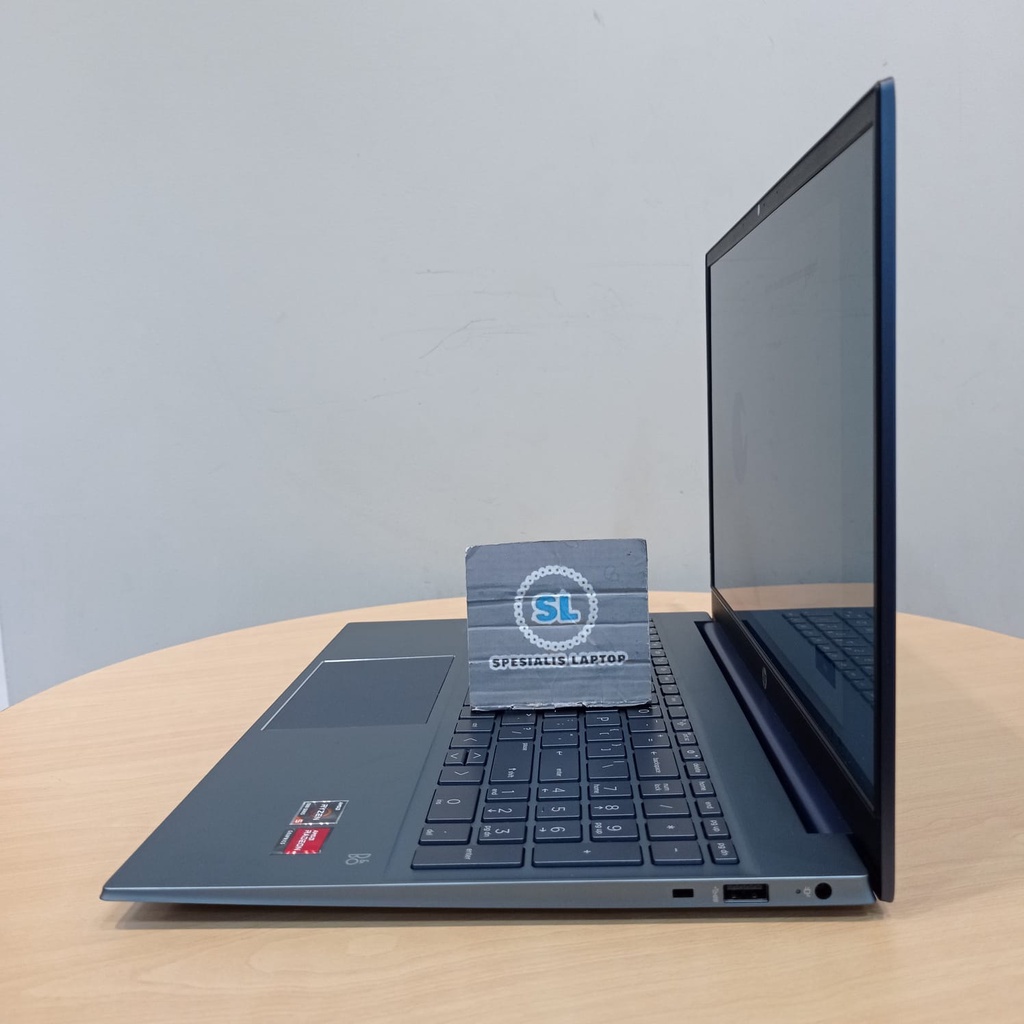 PROMO LAPTOP GAMING MURAH BARU HP PAVILION 15 AMD RYZEN 5 5500U 16GB 512GB RADEON GRAPHICS 7 15.6&quot; FHD WIN10HOME BLUE