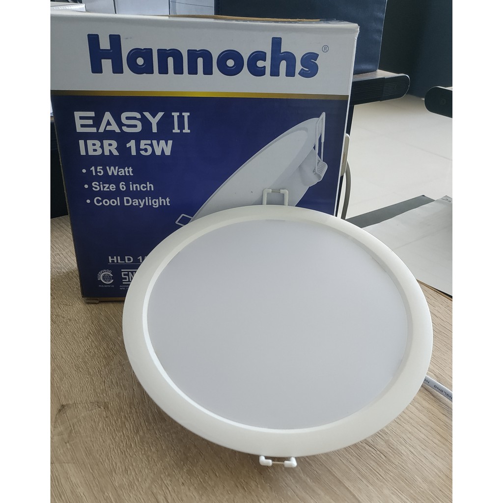 Jual Lampu Downlight Hannochs EASY II IBR 15W | Shopee Indonesia