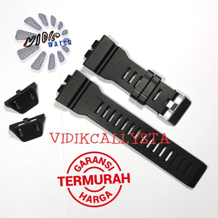 STRAP TALI JAM TANGAN KARET CASIO GBA800 BGA GBA 800 GBA-800 ORI OEM